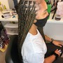 2 feed in Cornrows with extensions