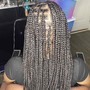 Medium Knotless Braids