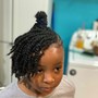 Kids Braids with Weave & accessories