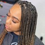 Small Knotless Braids