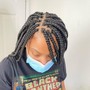 Butterfly locs Bob length