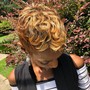 (Pixie Cuts only)Partial Foil Highlights