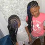 Kid's Med Box Braids