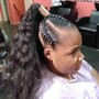 Weave braid down