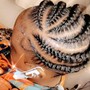 Butterfly Parts w/Knotless Braids