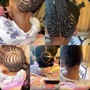 Butterfly Parts w/Knotless Braids