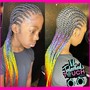 2 Feed In Braids