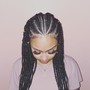 Natural Hair Sm Box Braids