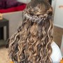 "Day of" Bridal Hair- In Salon