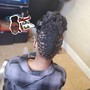 Loc Updo