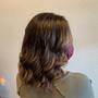 Partial foil highlights/Peekaboos