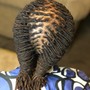 Loc style- Half head