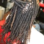 Starter Locs- 2 strand twist