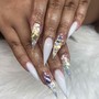 Full 3D glitter set