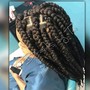 Rubber Band Box Braids