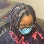 Med Knotless Box Braids