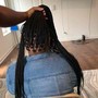 smedium knotless braids