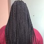 Knotless Medium Braids