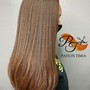 Permanent Color Root Touch Up/Silk Press