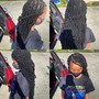 Medium Knotless Box Braids