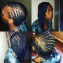 Bohemian box braids