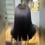 Partial Single Weft Microlink Installation (Hair Included)