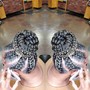 Jumbo side feed braids