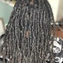 Loc bob, loc petals, loc trim