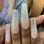 Gel deep French tip Manicure