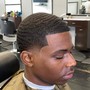 Fade Haircut with Enhancements