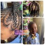 Kid's 2 Layer Cornrows