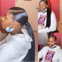 Styling of babyhairs