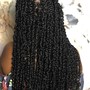 Feed-in Stitch Braids Ponytail