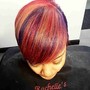 Single Permanent Process Color(whole head)