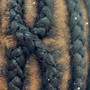 Men's Man Bun Braids