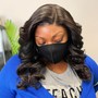 Lace closure Wig re-install