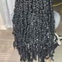 Full curls (synthetic boho locs)