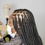 Small 26" Mid back Knotless Braids