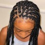 Medium Traditional Box Braids