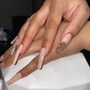 Gel Manicure with French tip