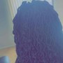 BOHO Style Extra small knotless or box braids thigh length