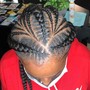 Kids feedin + Box Braids