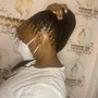 July special medium Knotless or regular box plaits lower or mid back