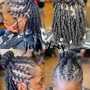 2 Feed In Braids