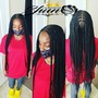 Kids Uninstall Braids (Weave)