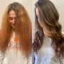 Keratin Straightening treatment