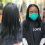 Luxury Extension Removal + Shampoo Silk Press