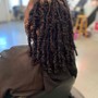 Large Knotless Box Braids