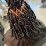 Large Knotless Box Braids