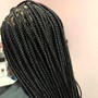 SMedium Box Braids-Midback